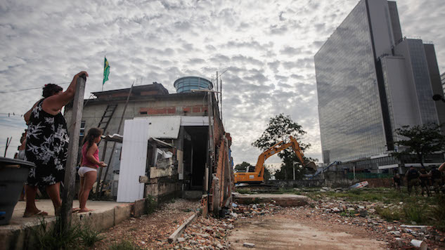 Demolition Of Rio Favela Continues Ahead Of Summer Olympics